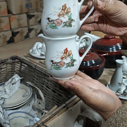 库存微瑕三打白骨精两个