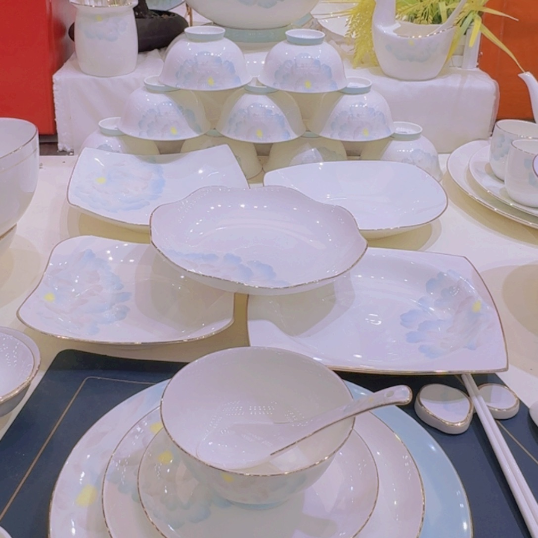 45%以上骨粉骨瓷邂逅碗单拍