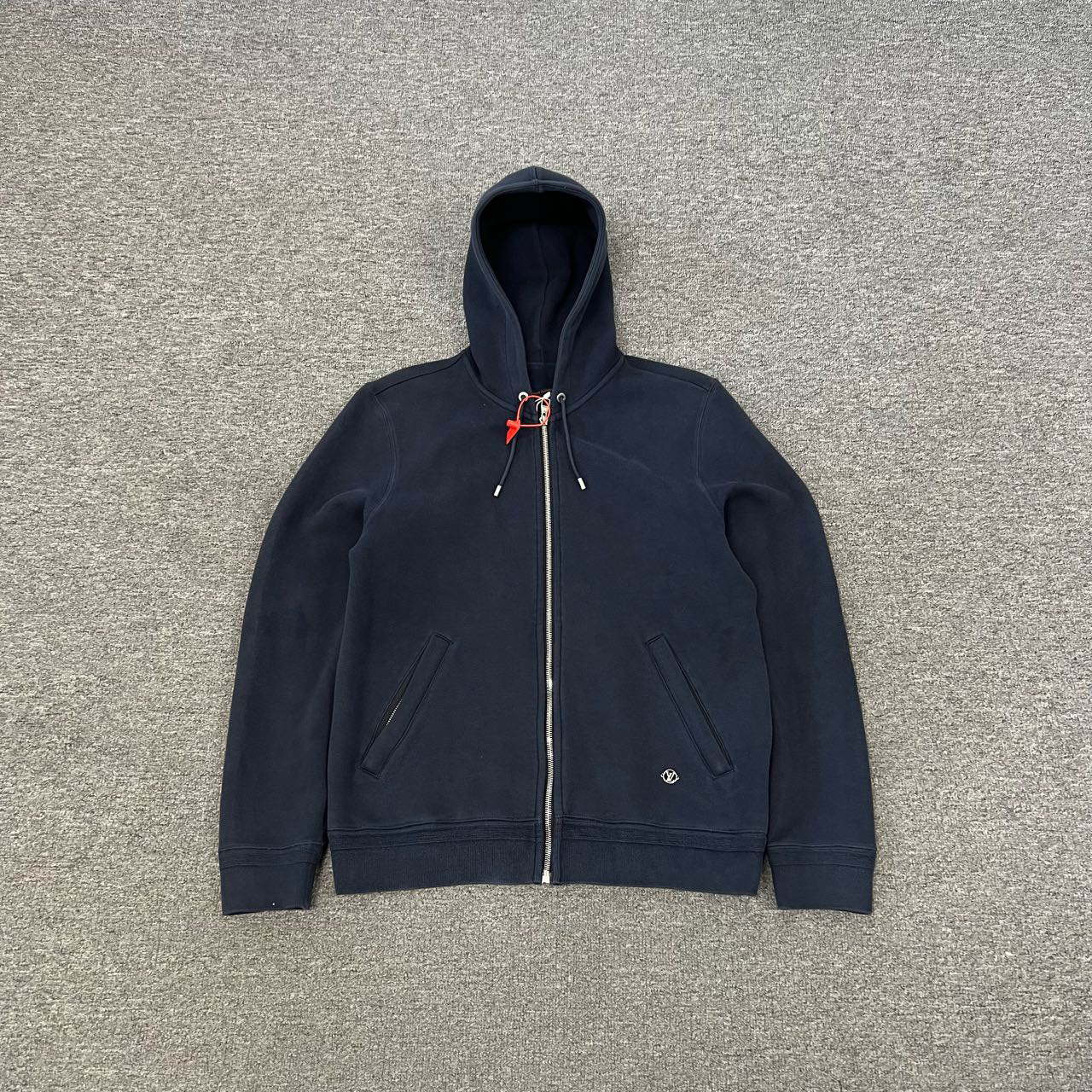 95新 LouisVuitton/路易威登 金属logo 拉链帽衫 M码 95新
