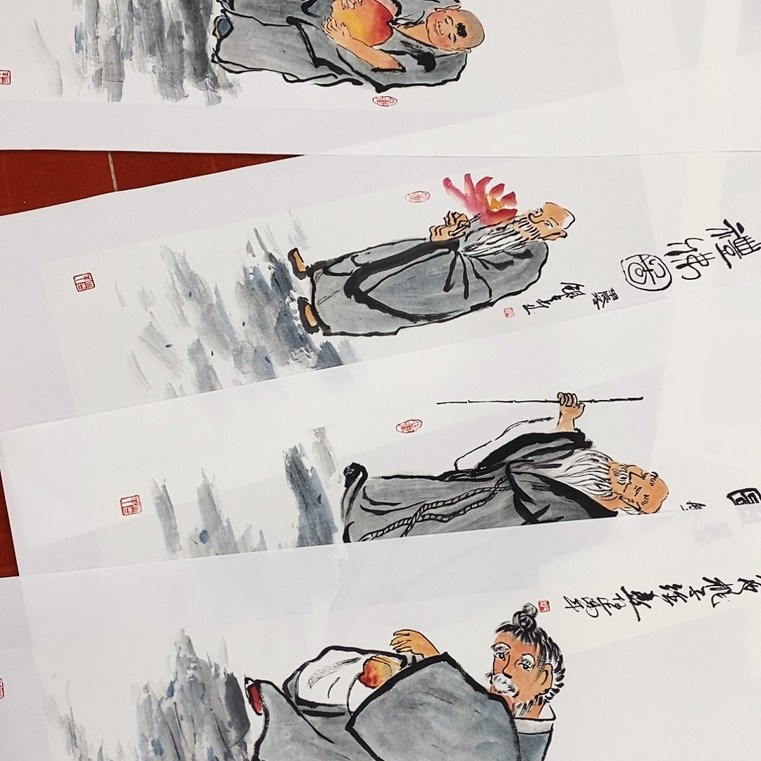 国画红辣椒去骨剁茸后