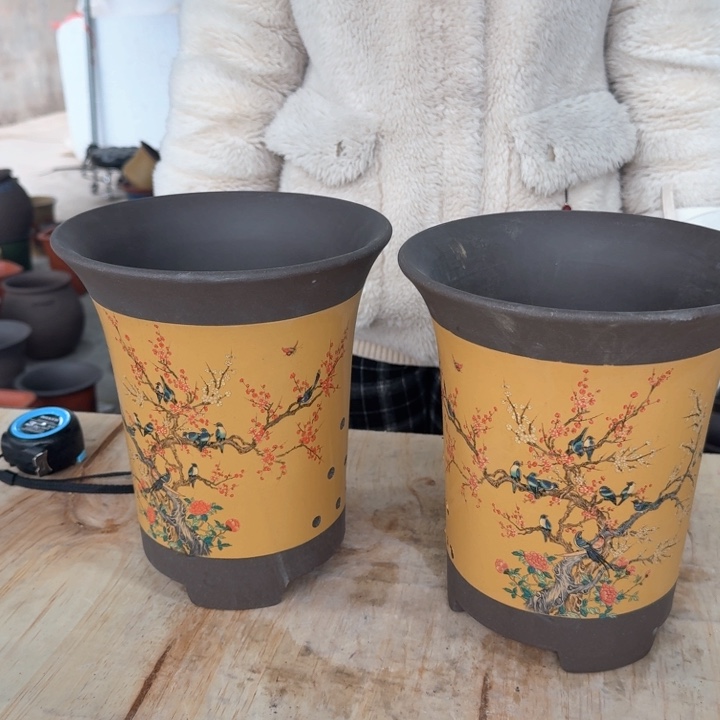 紫砂紫砂花盆x c c v h b