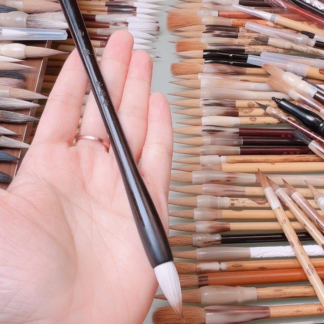 南枝纯狼羊兼毫一支