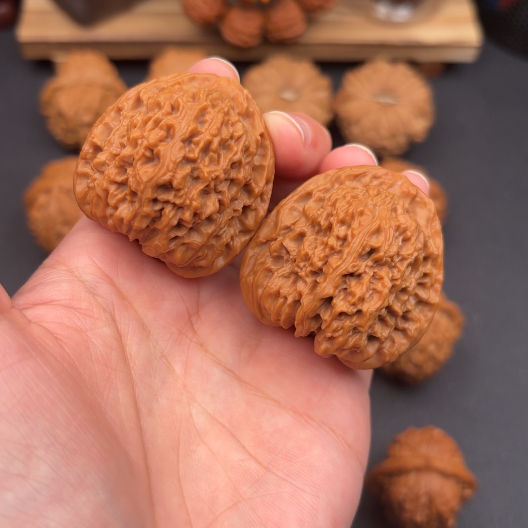 文玩核桃把件高炮41