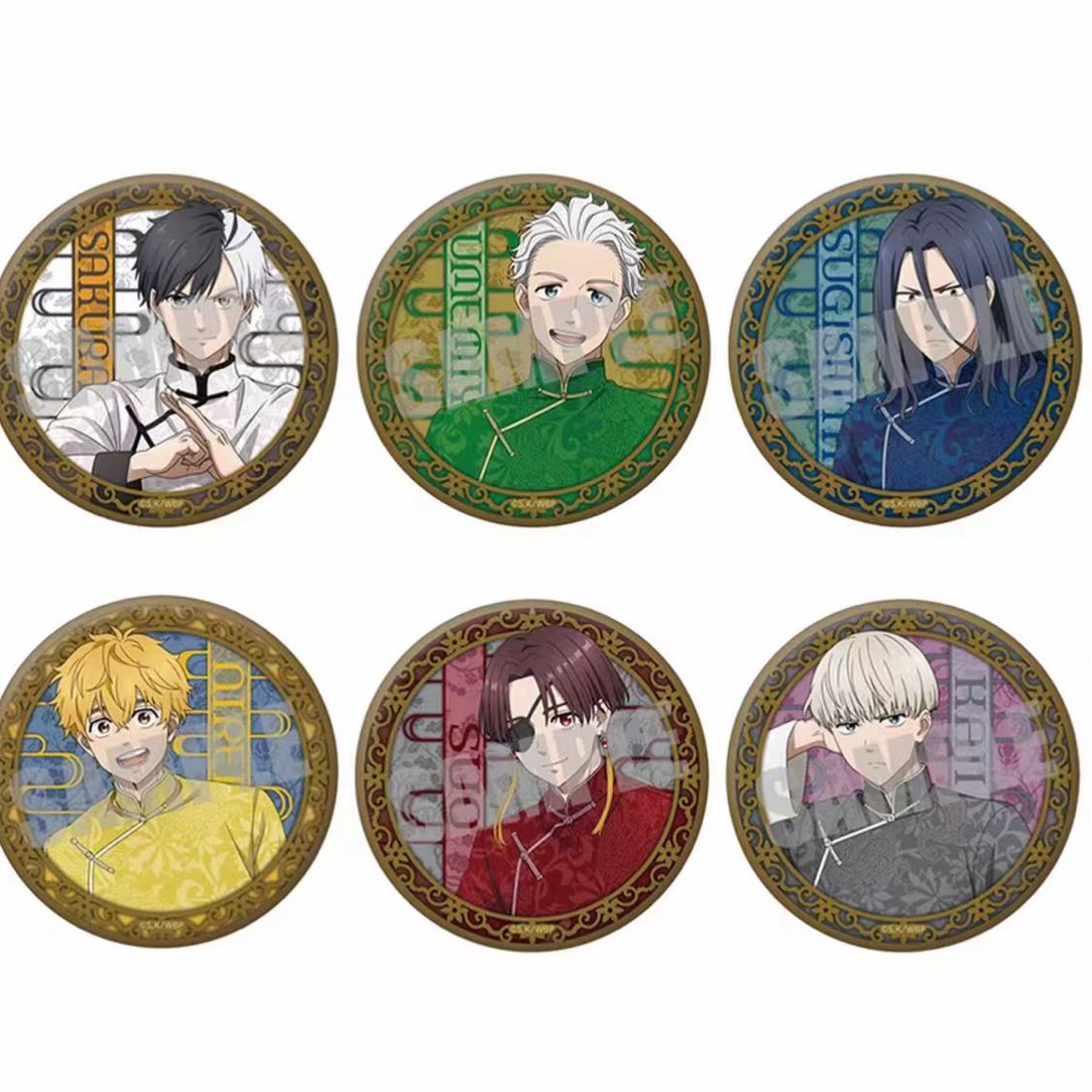 防风铃 中华风旗袍吧唧徽章（默认代拆）