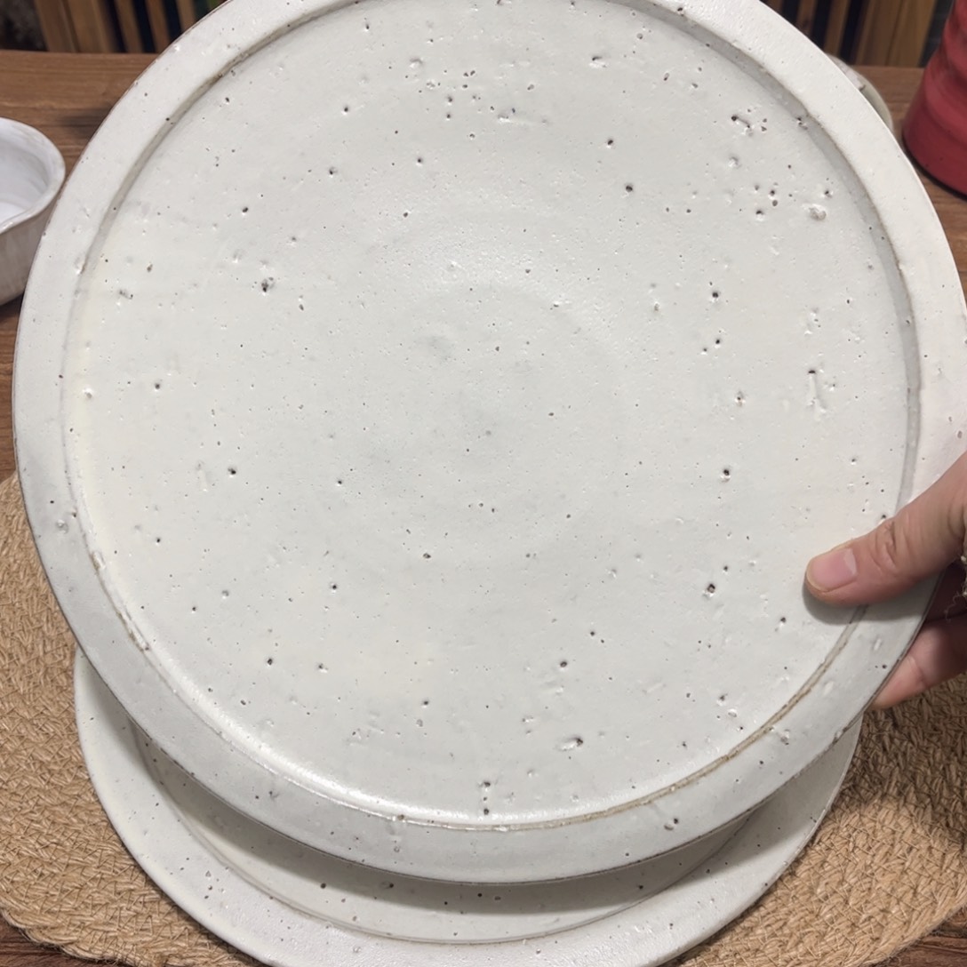 陶大号白色平盘000000000000