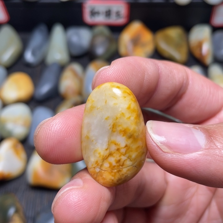 和田玉未镶嵌挂件12