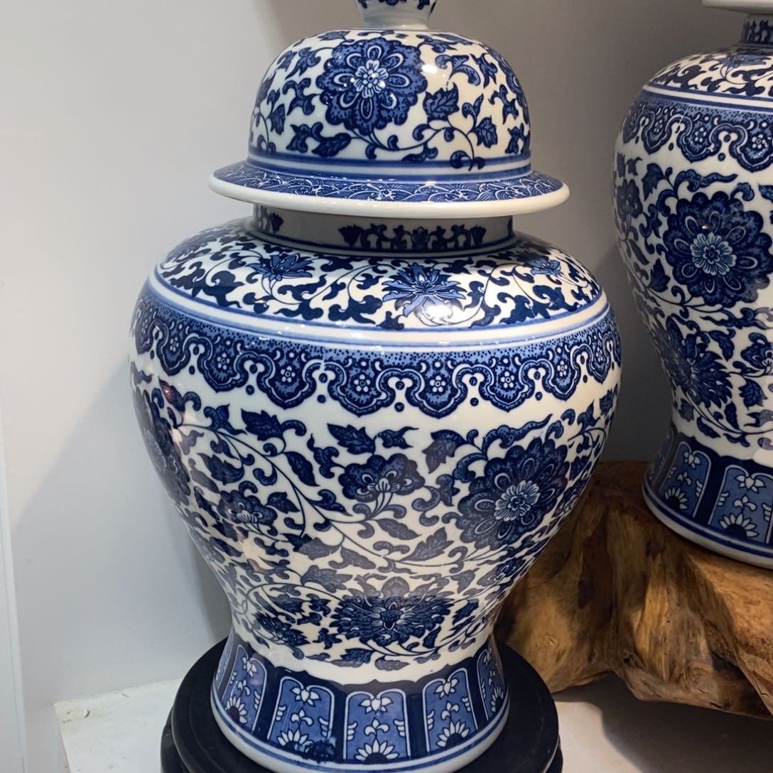 摆件景德镇陶瓷花瓶摆件