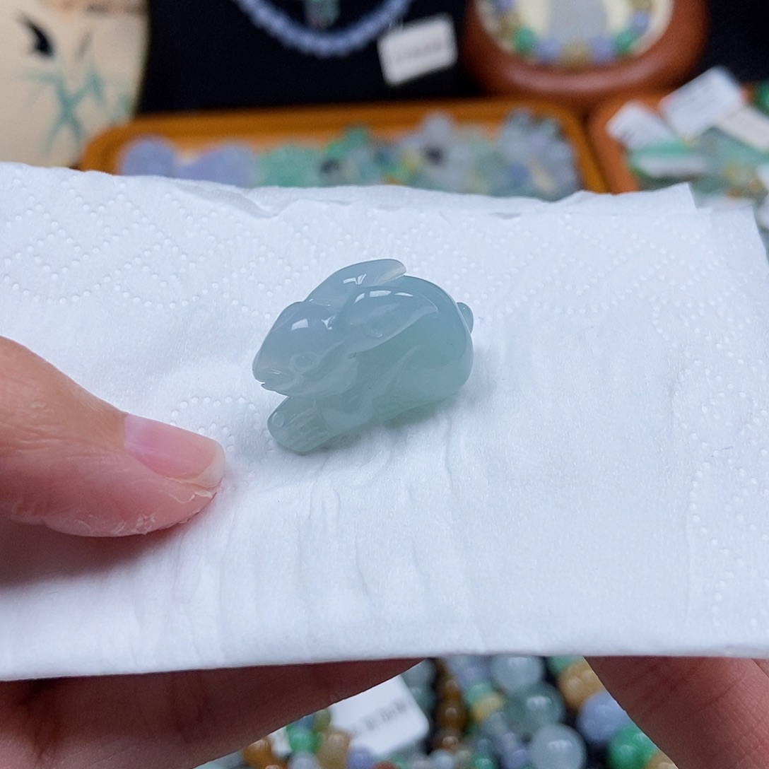 未镶嵌挂件翡翠闪