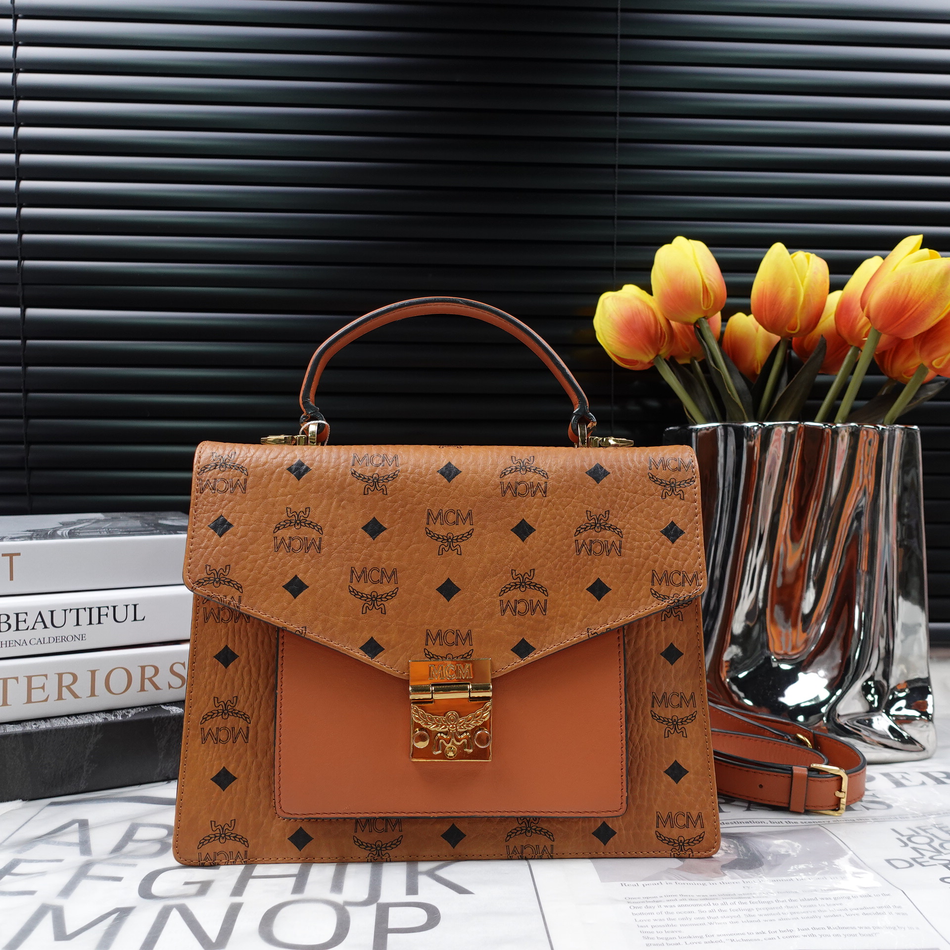 95新 MCM 单肩包/T20227921