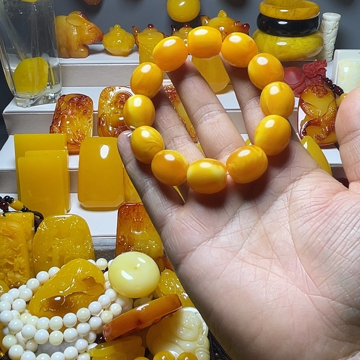 天***河枣珠手链 服饰配饰