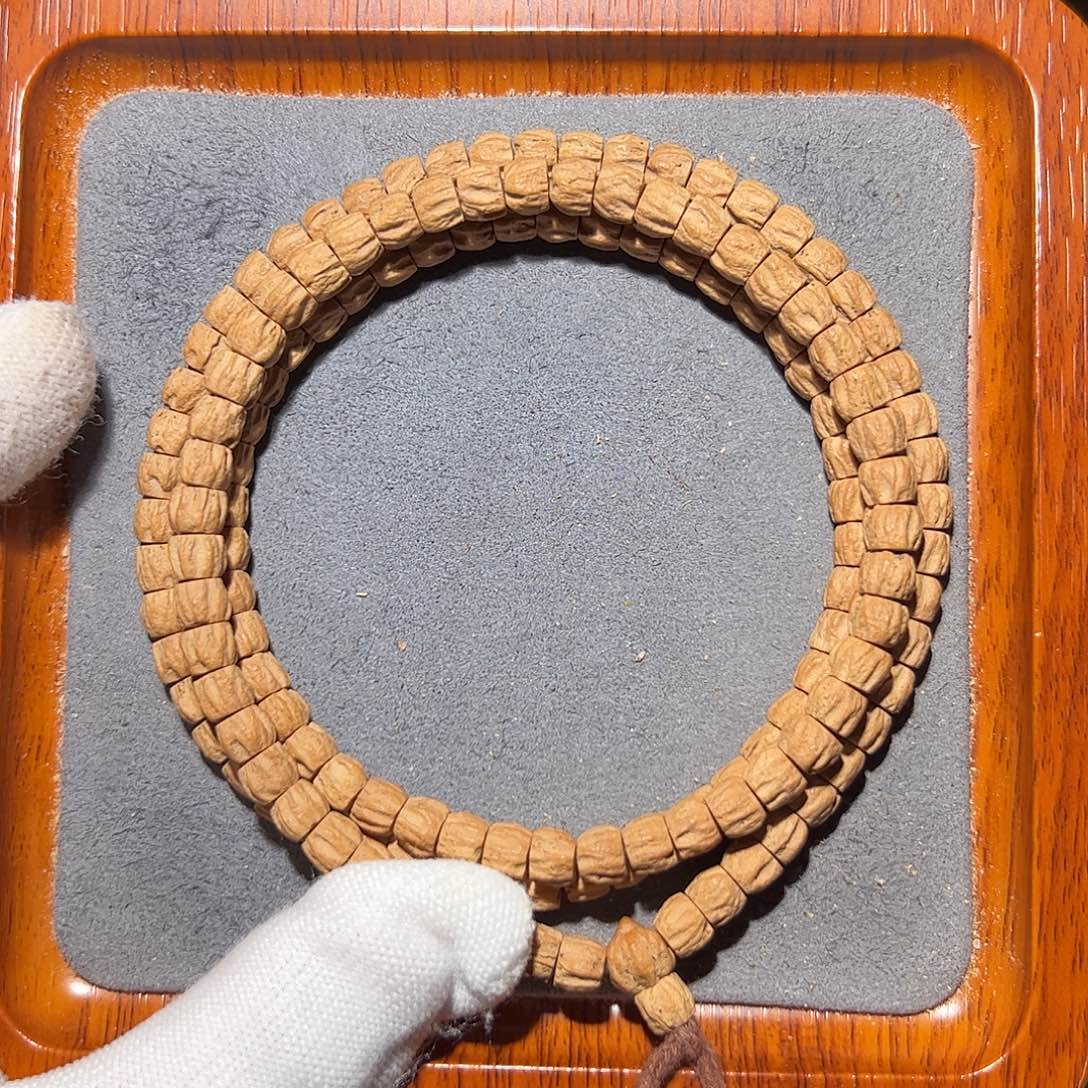 柏香籽/百香籽吊坠红油皮方块多棱顺6.5