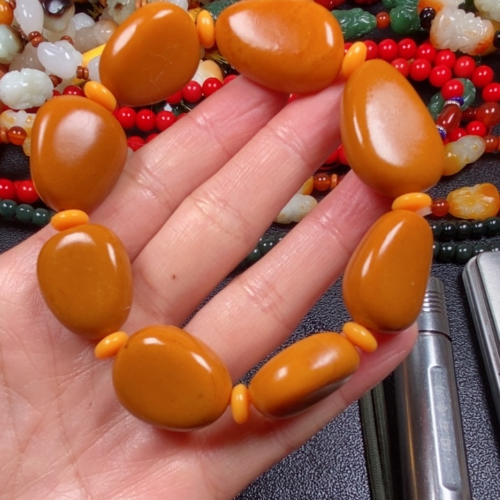 和田玉手链未镶嵌