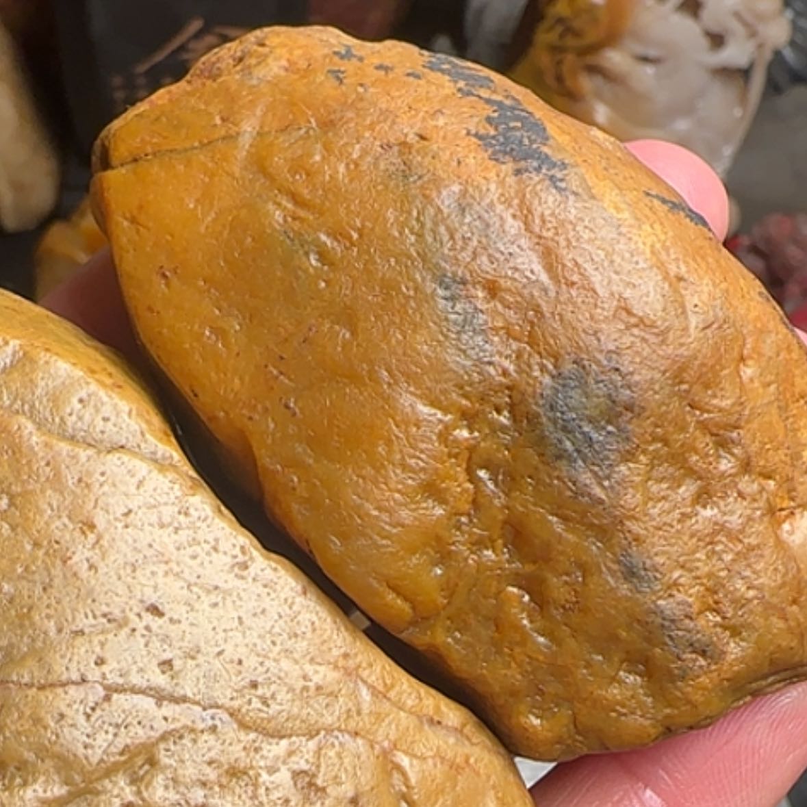 【闪购商品】田黄石老**枪昌化田黄原石