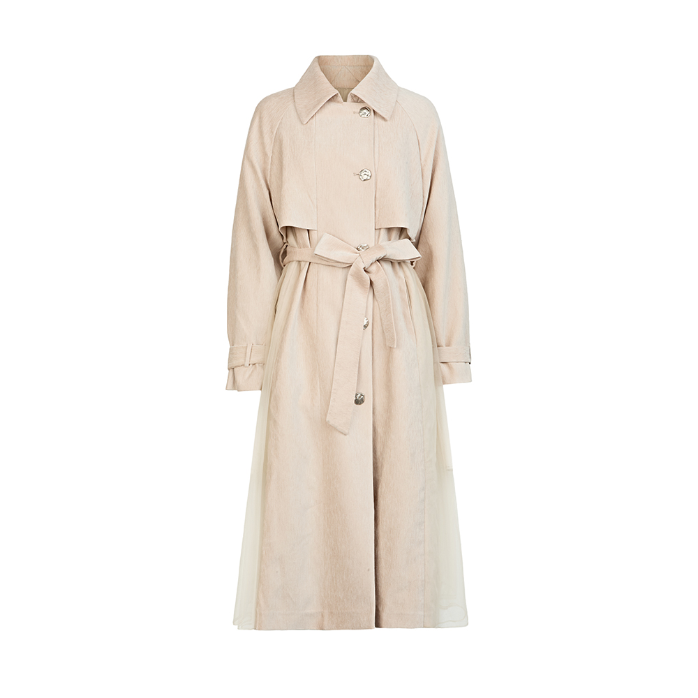 圣迪奥秋冬季新款女装简约轻奢气质时尚羽绒服S244Z2401