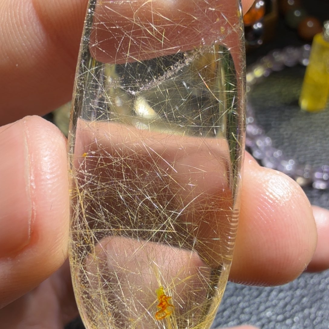 毛***8吊坠(不含链)水晶未镶嵌