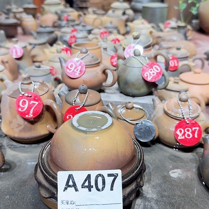 茶壶紫砂坭兴陶柴烧