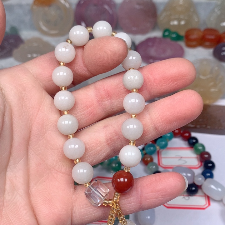 玛瑙/玉髓颈饰未镶嵌C**