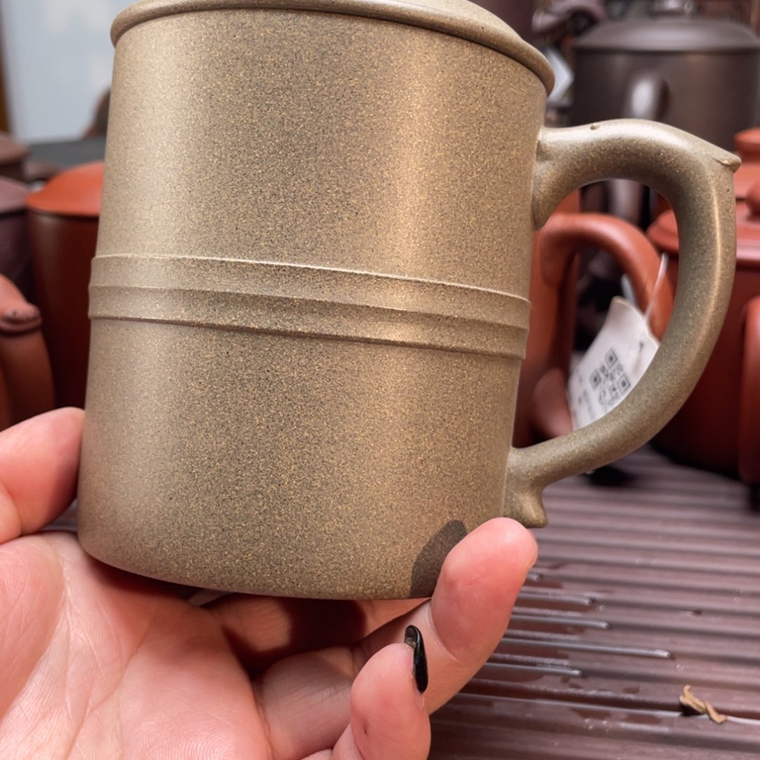 紫砂茶杯宜兴紫砂杯