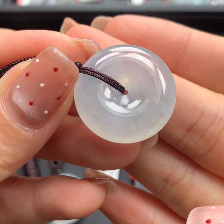 翡翠颈饰未镶嵌维****?翡翠翡翠吊坠24.3/5.8