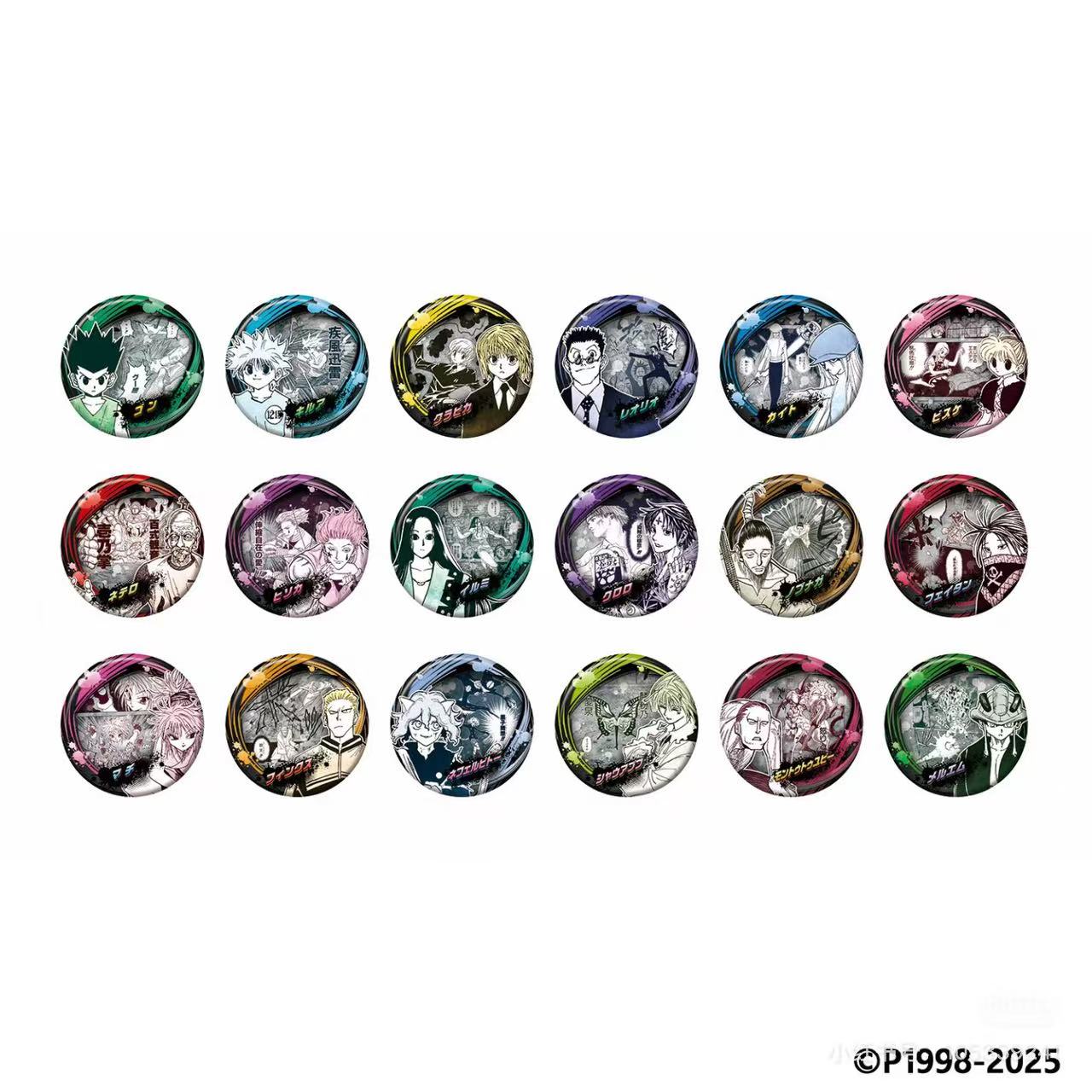 【麻麻】jf2026全职猎人原画吧唧（默认代拆）