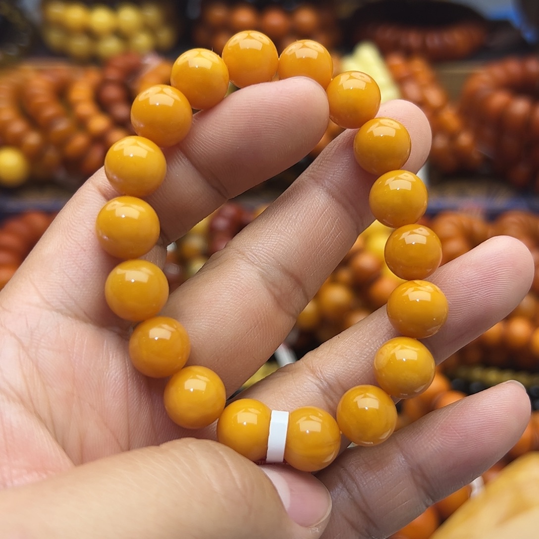 琥珀未镶嵌手链1111