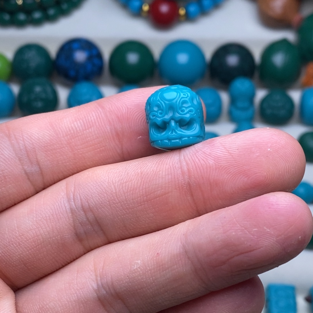 琉璃/树脂/塑料类阿呆卡14×12