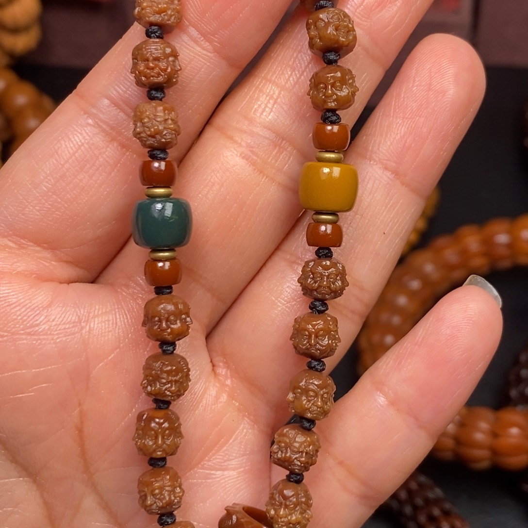 猴头核桃吊坠橄榄猴头