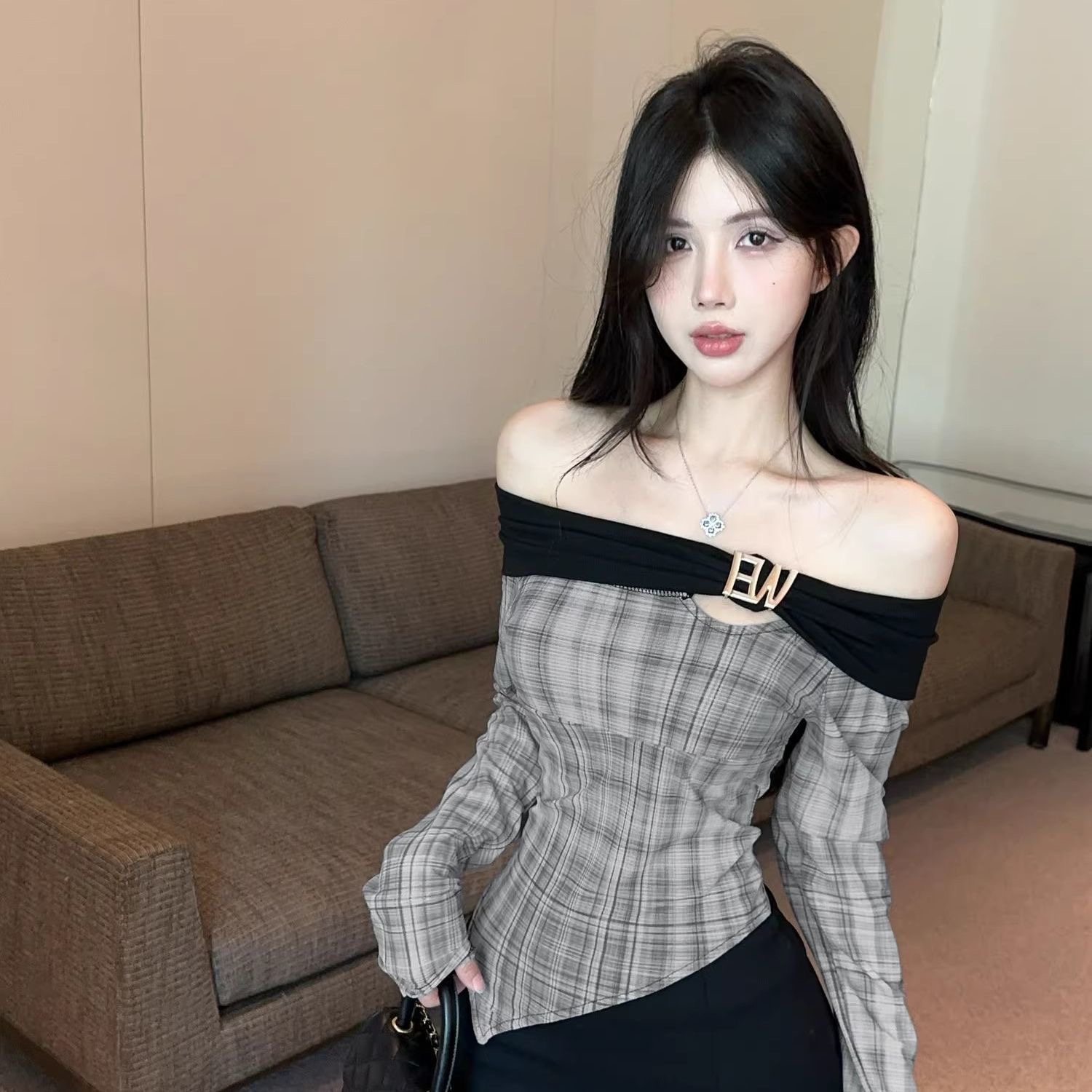 女款上衣时尚休闲百搭B121-150