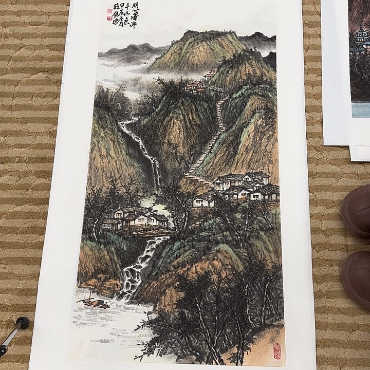 国画花鸟等多种鸟类的