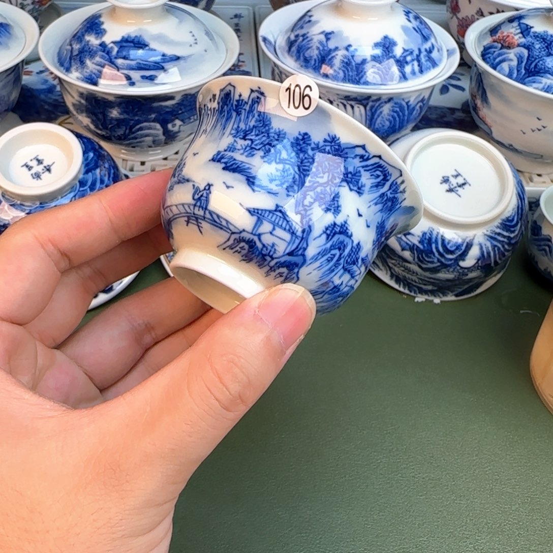 彦祖纯手工手绘茶具106