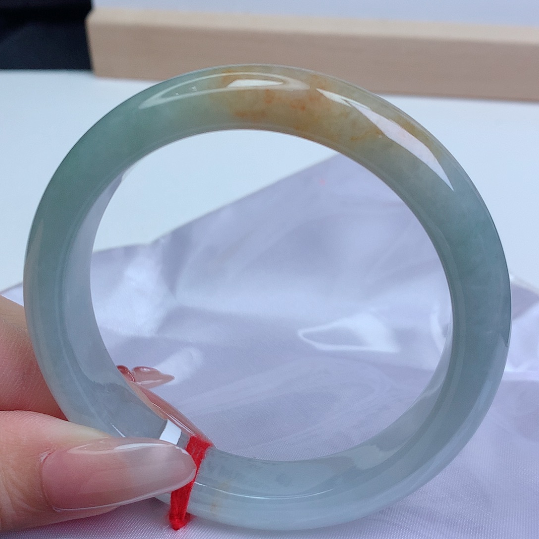 翡翠手镯未镶嵌58.5圈口