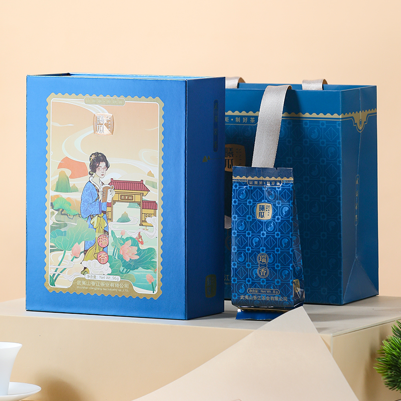 XIGUA/曦瓜四大美人瑞香醉贵妃金牡丹雀舌武夷岩茶乌龙茶送礼茶叶