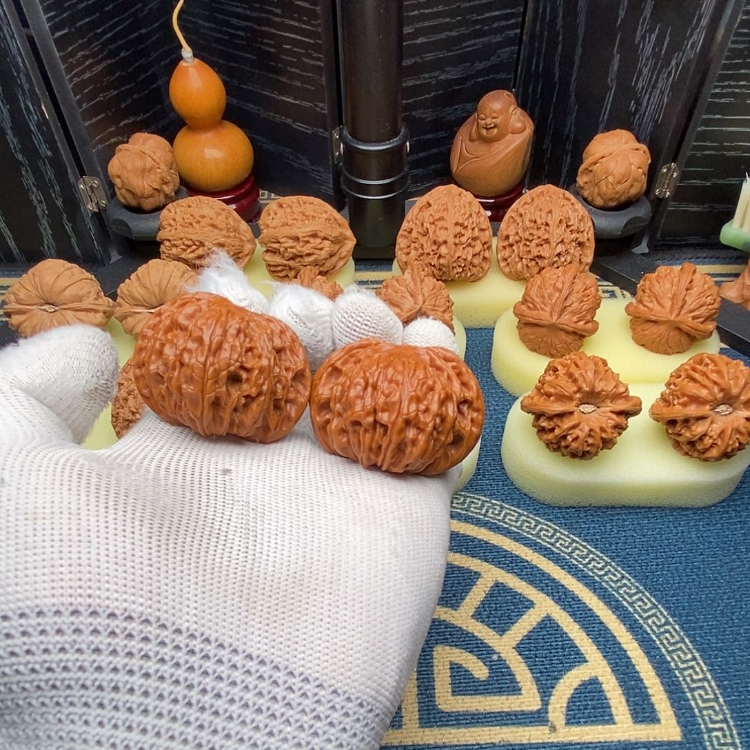 吊坠文玩核桃磨盘45尺