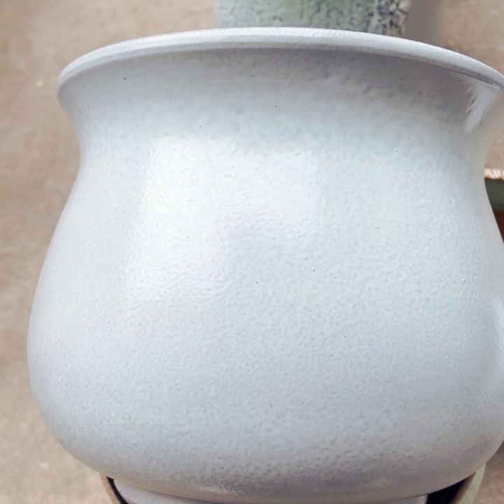 紫砂花盆高约22口约25