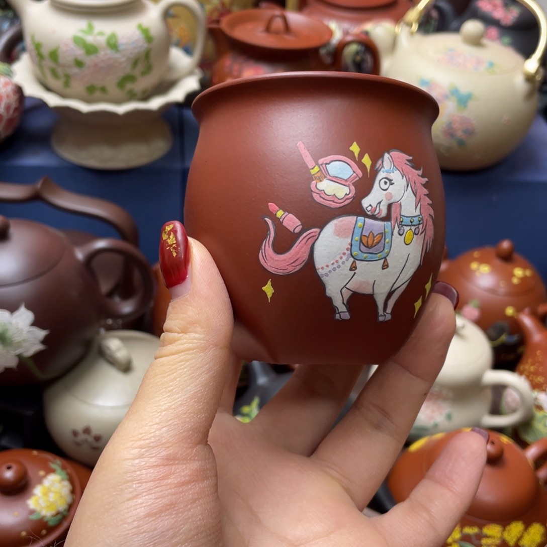 紫砂茶杯紫砂主人杯150cc