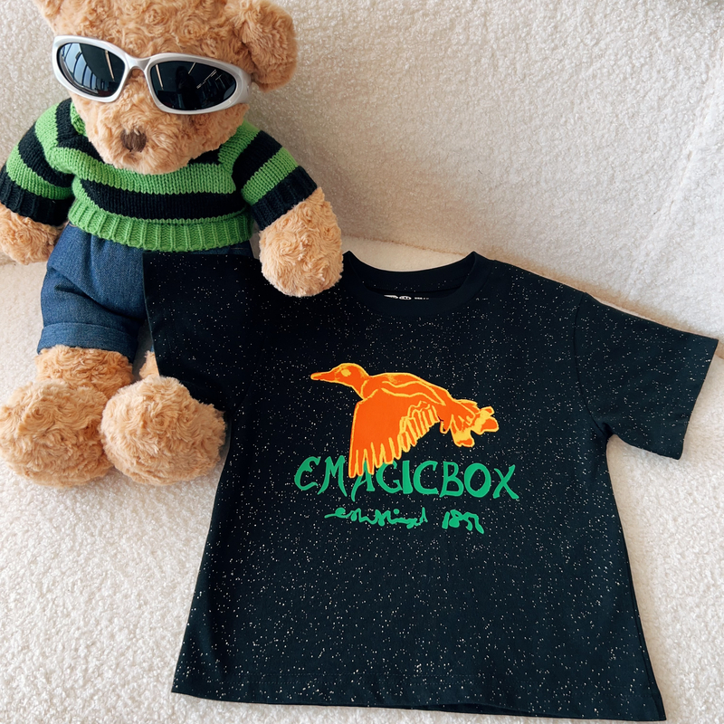 亿洋童装定制”经典飞鸭"儿童夏季限量款短袖C0070