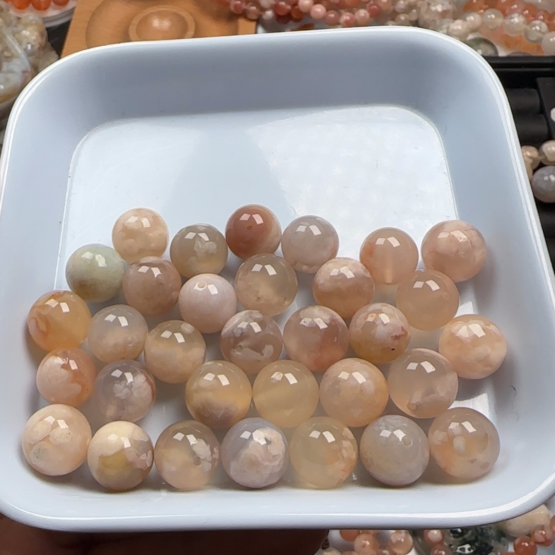 未镶嵌玛瑙/玉髓珠宝半成品