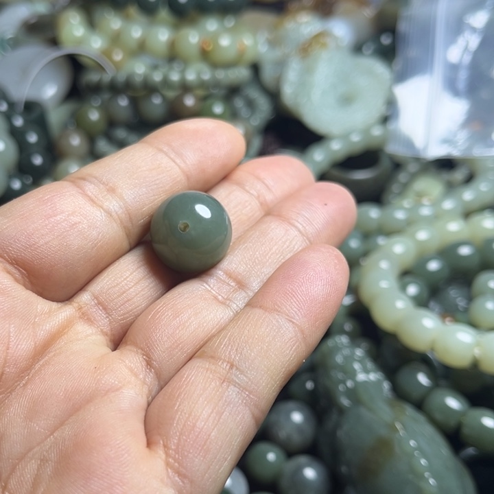 和田玉手串未镶嵌十****八