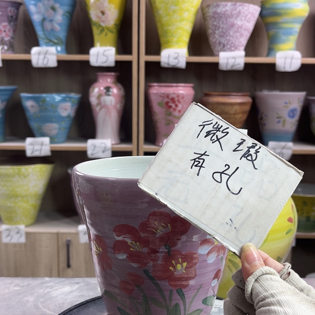 景德镇陶瓷花盆花盆