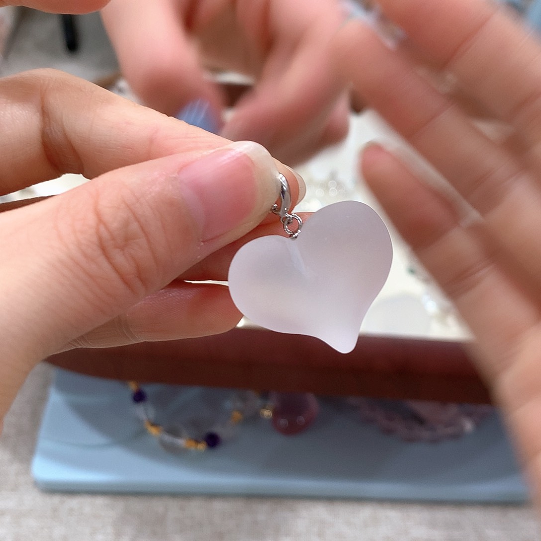 银S925镶嵌颈饰水晶项链