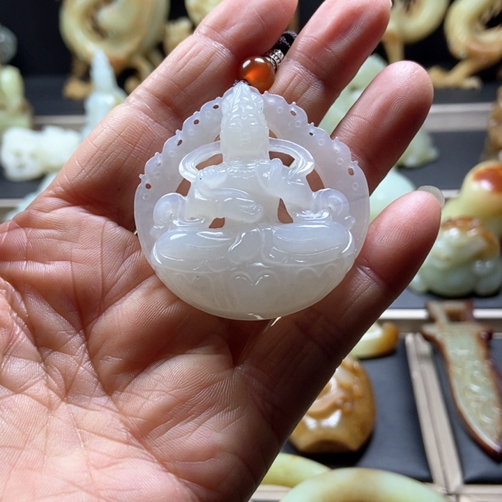 和田玉挂件未镶嵌