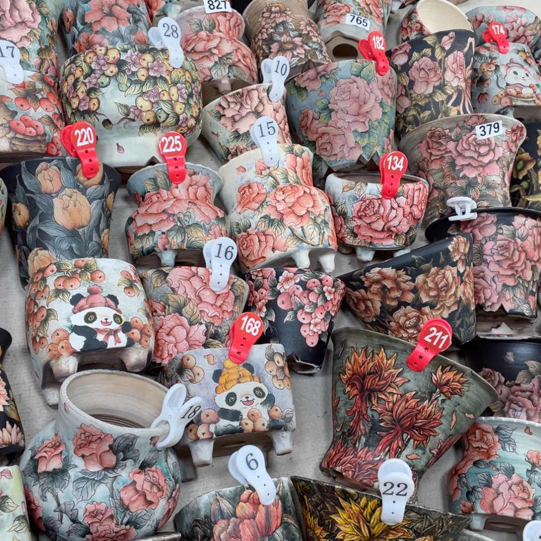 紫砂花盆陶瓷多肉花盆精品