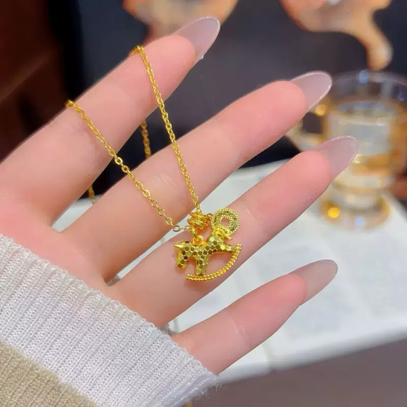 钛钢项链 《冰际》重工版马上有钱项链