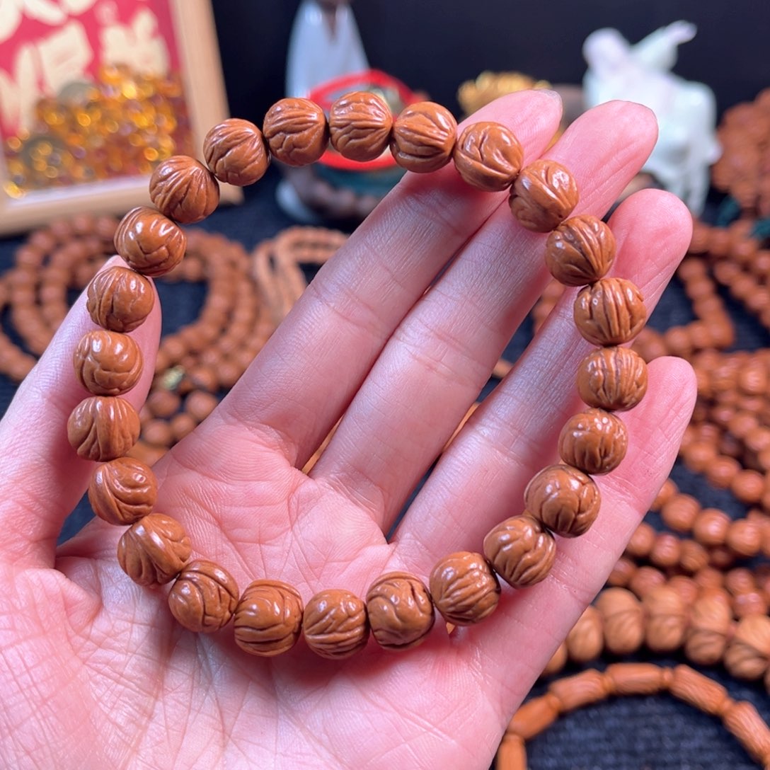 文玩核桃手串C4桃核手串