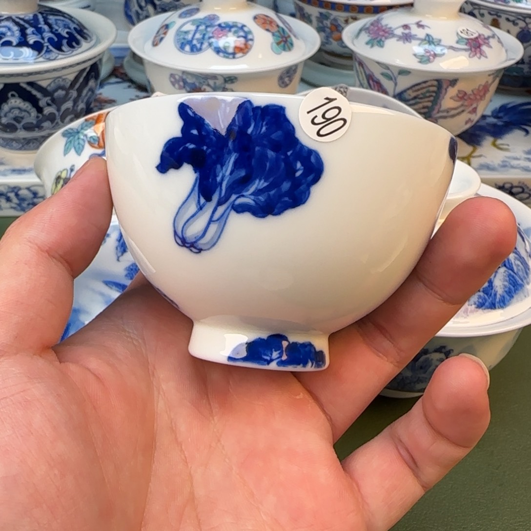 彦祖纯手工手绘茶具190