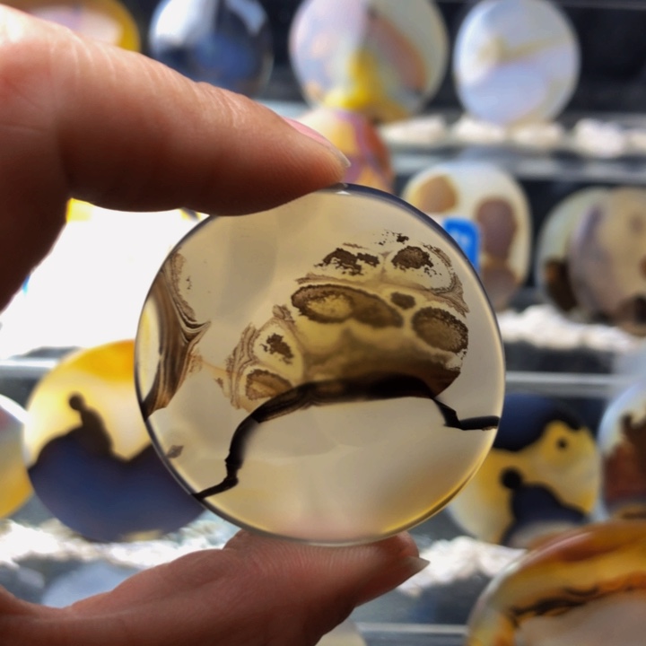 合金玛瑙/玉髓珠宝奇石一**石121有瑕