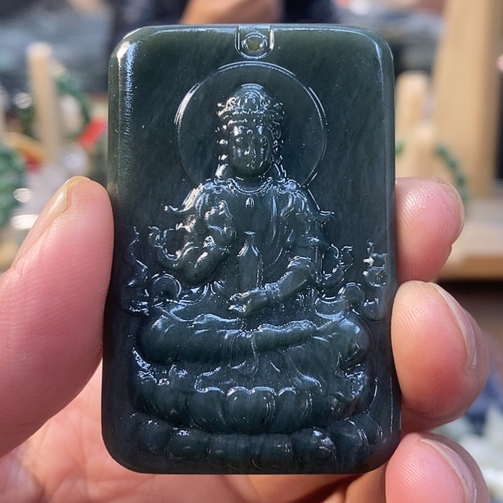 和田玉（糖玉）未镶嵌挂件