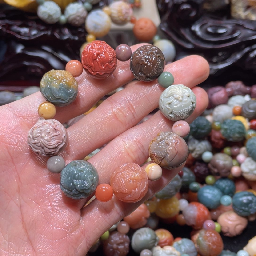 石英质玉手链未镶嵌