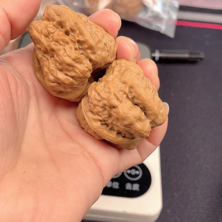 文玩核桃吊坠39尺蛙蛙