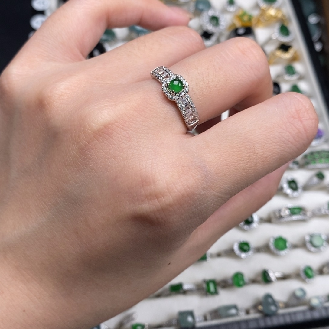 未镶嵌挂件翡翠翡翠